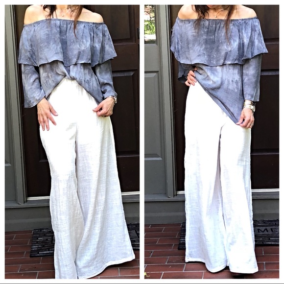 ✨LAST ONE ✨Off the shoulder tie dye top - Picture 8 of 8